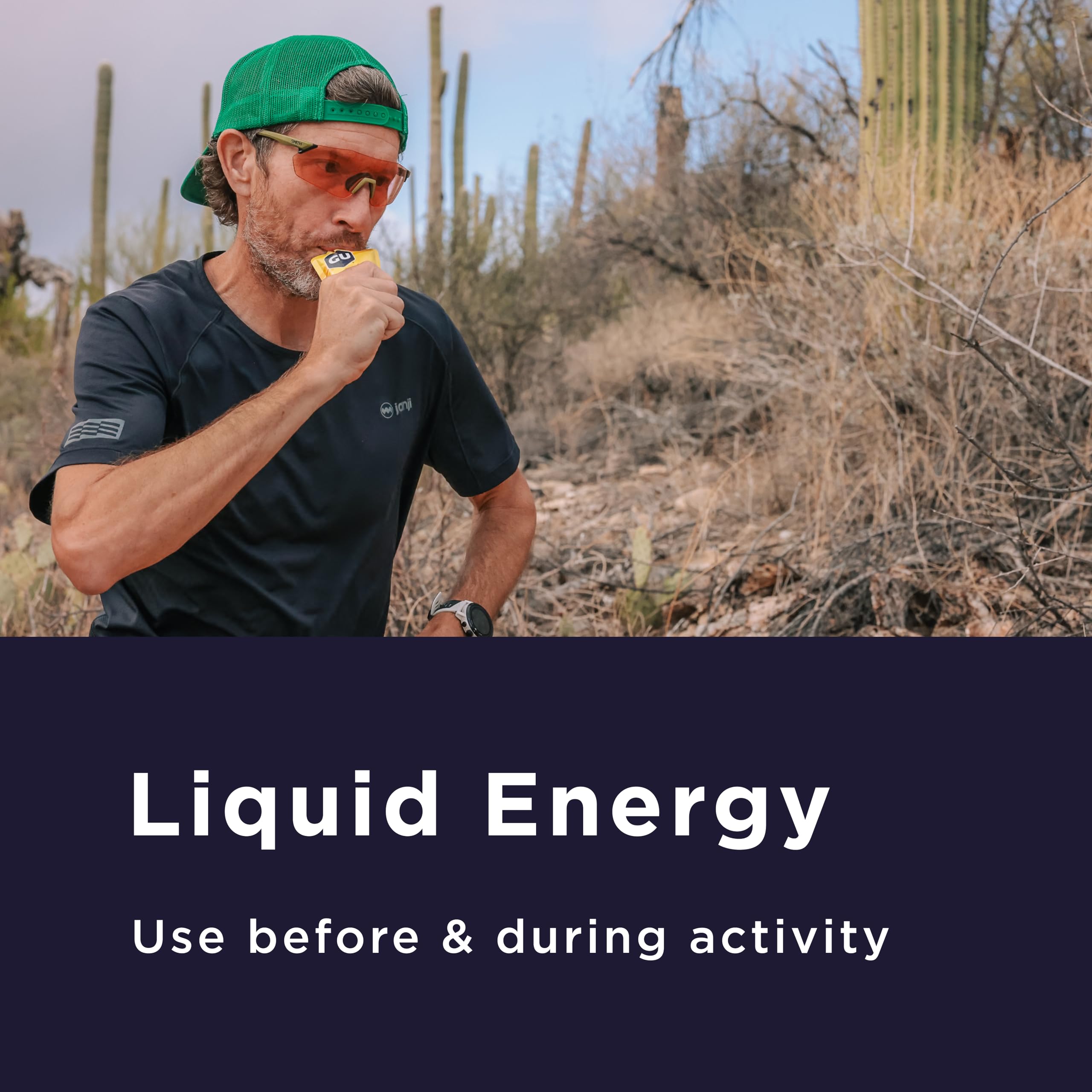 GU Energy Liquid Energy Gel cola packet for fast fueling on the go