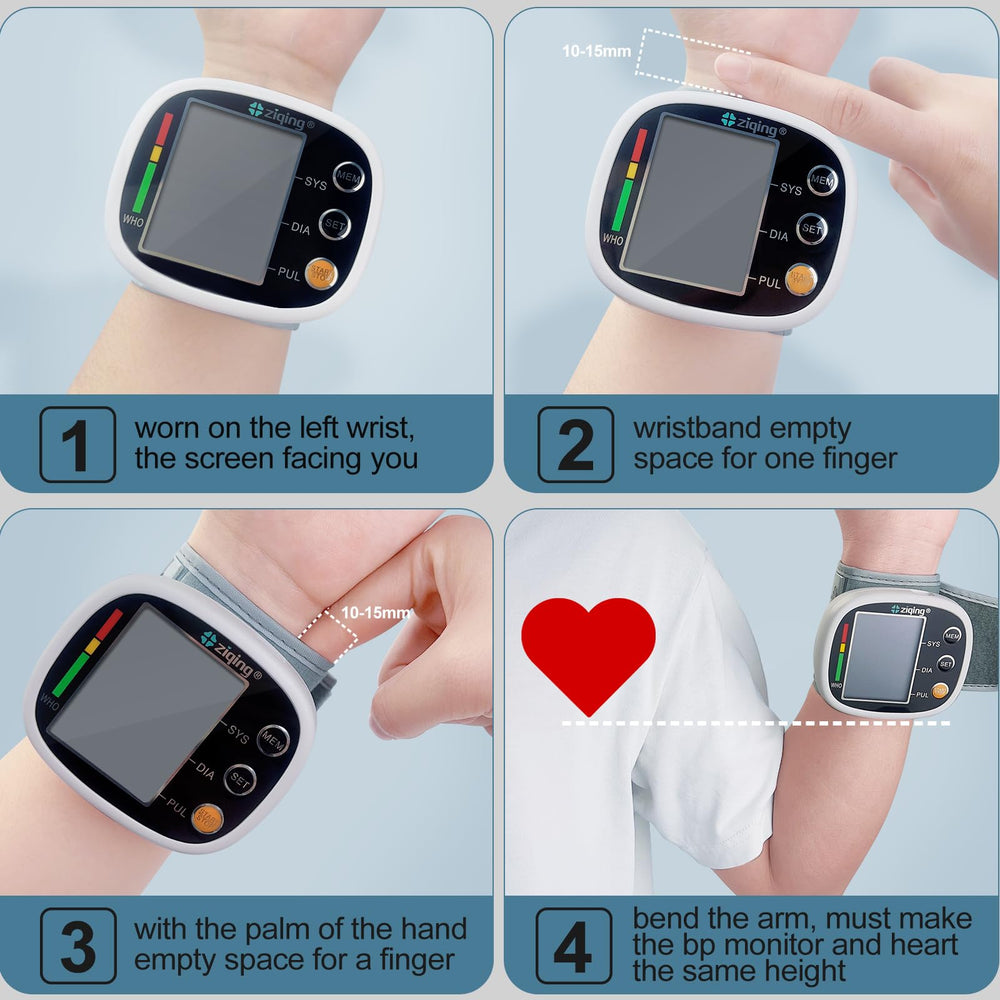 GUAEVER BP monitor in-box includes user manual and Type-C charging cable