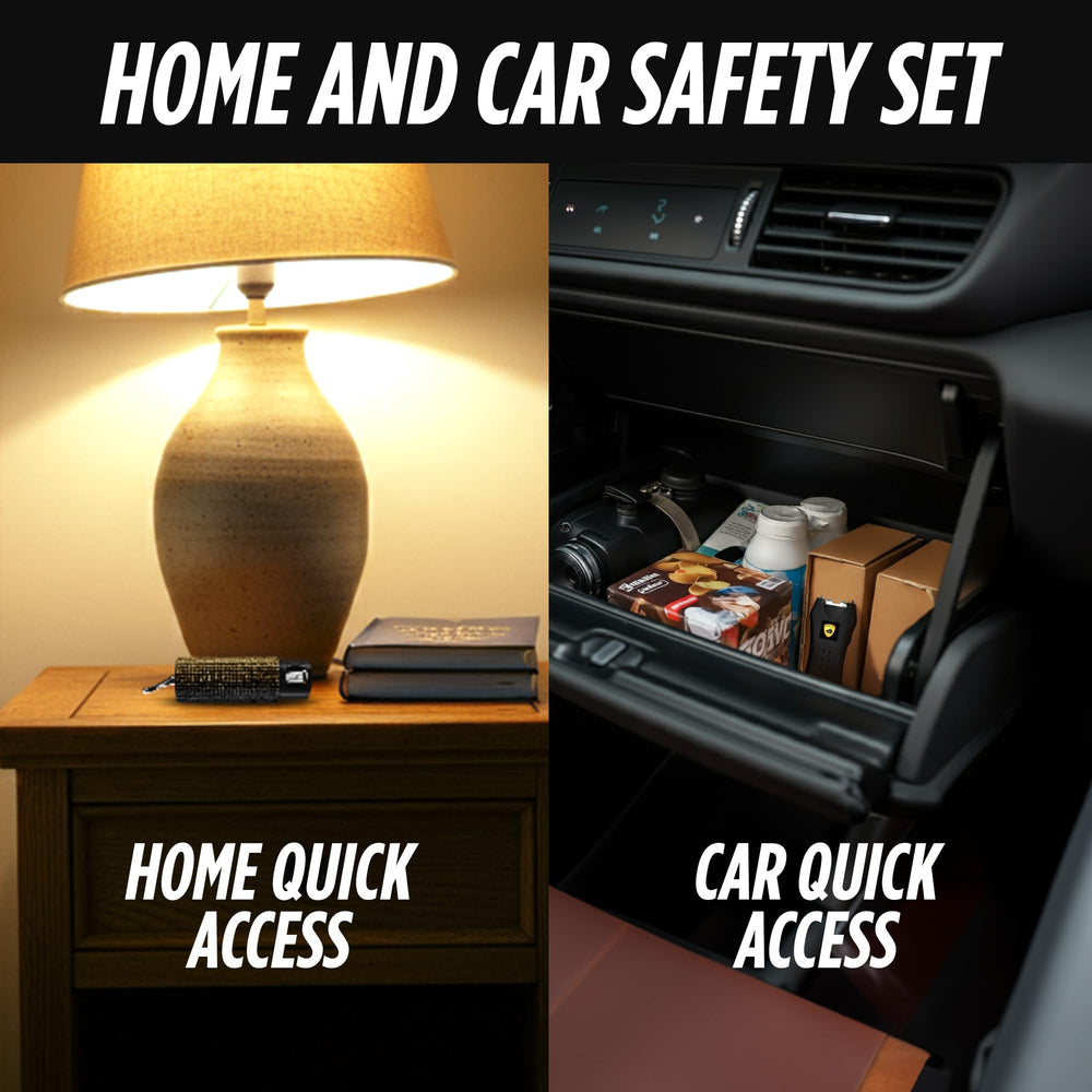 Guard Dog Security self-defense keychain set, lightweight and portable for on-the-go safety.