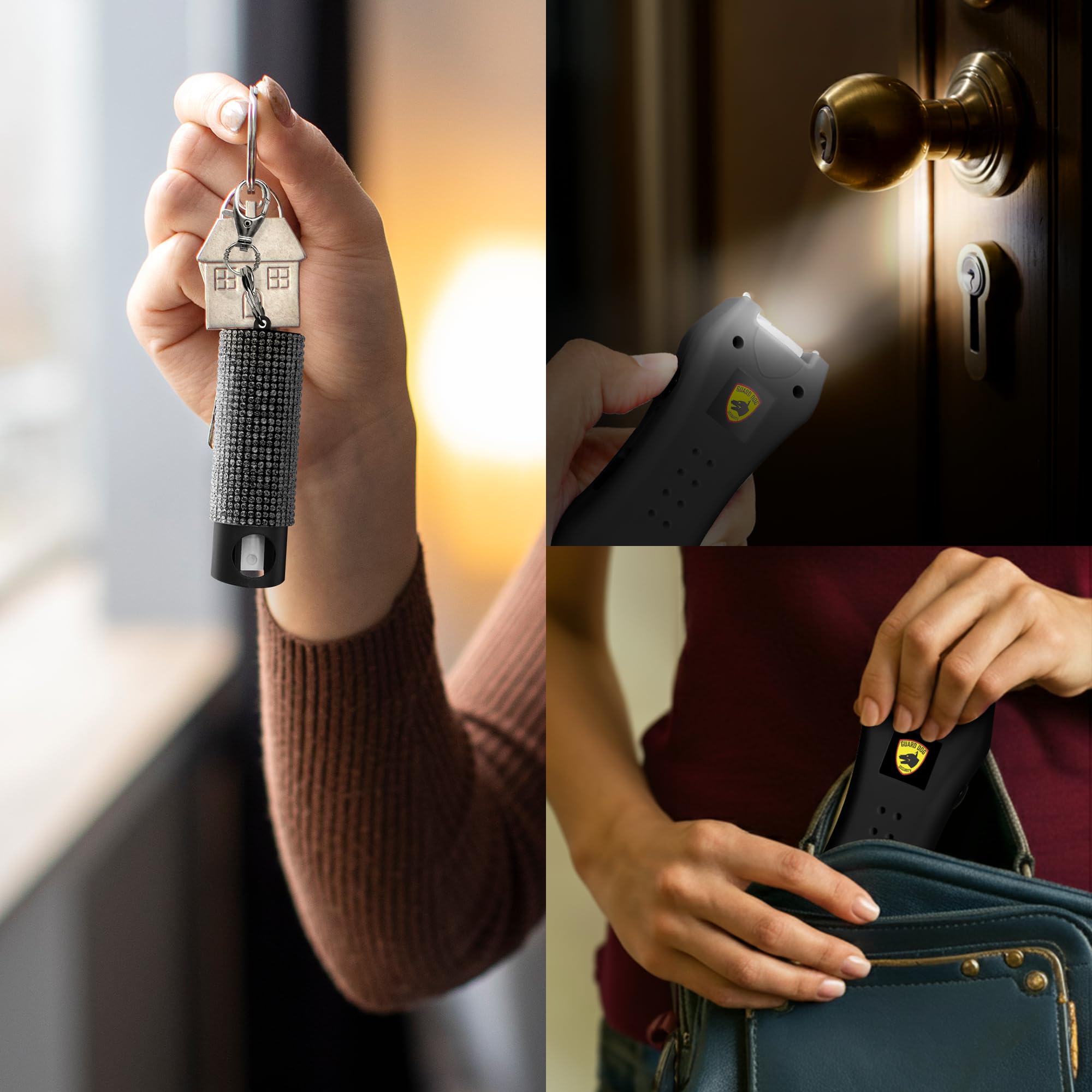 Guard Dog Security women-focused design blends practicality with fashion in self-defense tools.
