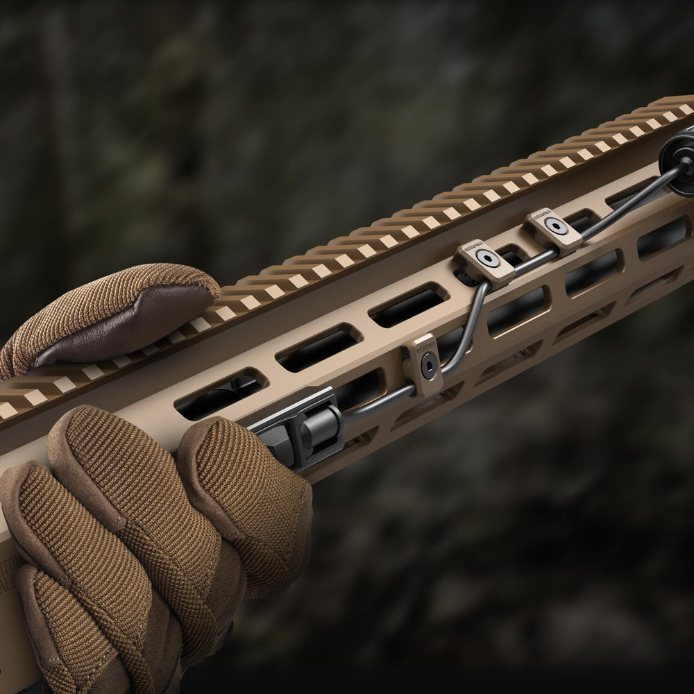Guardtier CGM909 packaging in black and earth tan for rugged use.