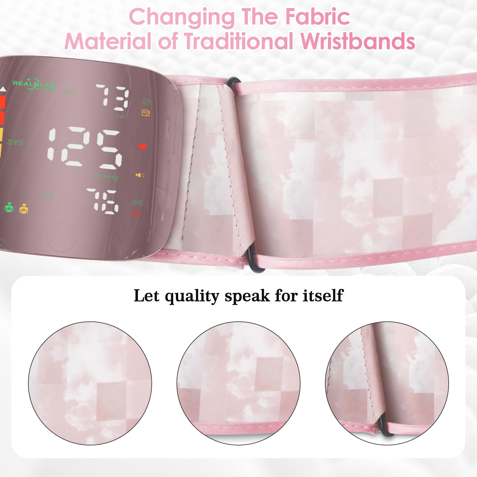 GUAEVER voice-enabled BP monitor with optional audio guidance