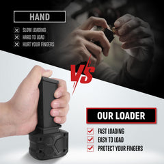 GUAWIN speed loader ergonomic grip reduces hand strain during loading