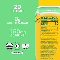 Guayaki Yerba Madre energy-boost can highlighting natural caffeine for focus.