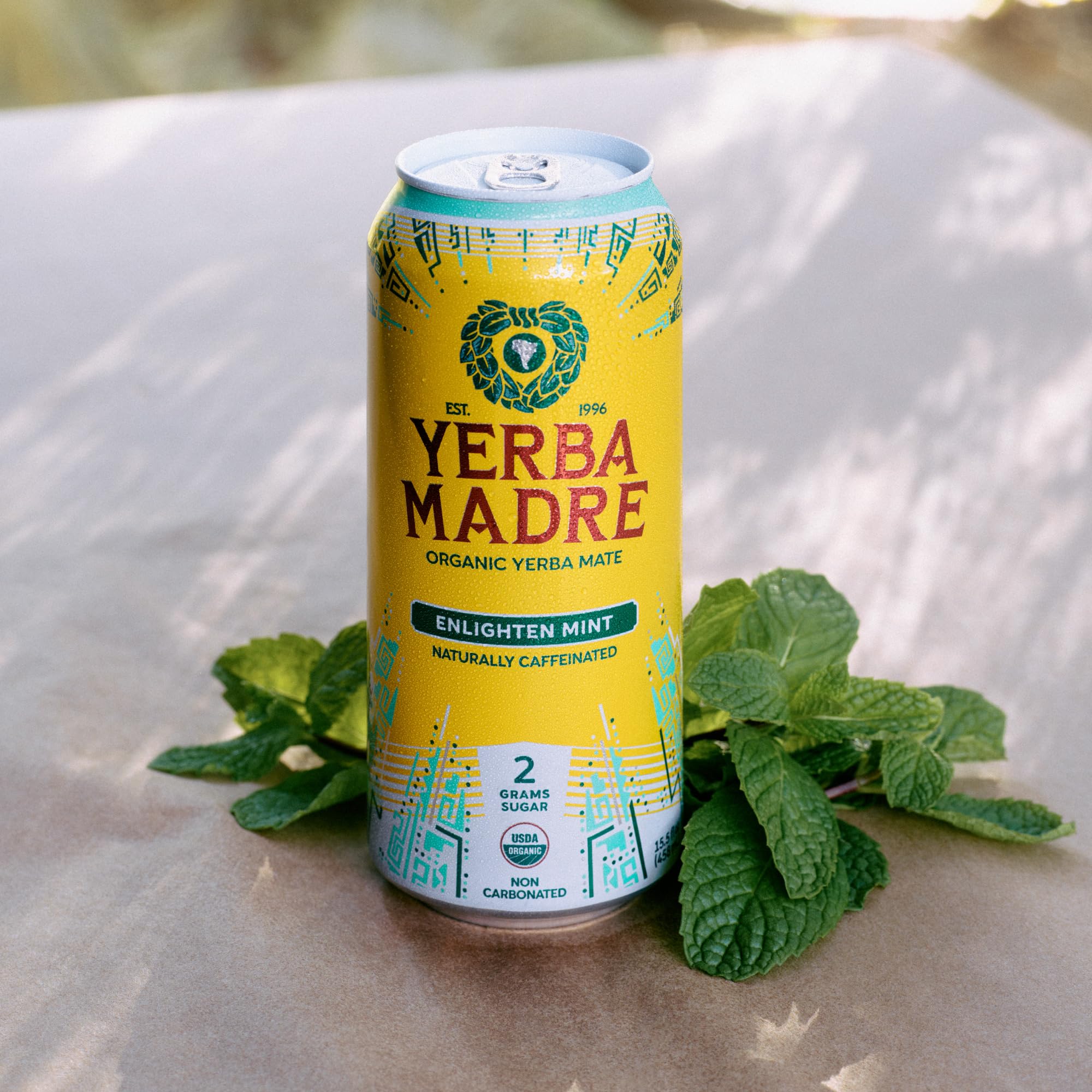 Guayaki Yerba Madre can emphasizes polyphenols and smoother energy.