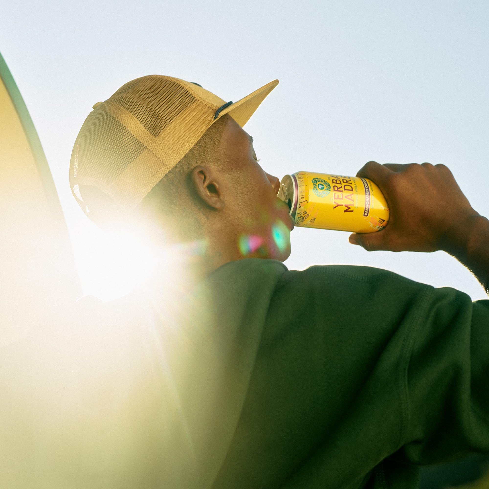 Guayaki Yerba Madre graphic illustrating caffeine and theobromine synergy.