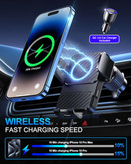 Guceful precision alignment sensors ensure optimal charging position.