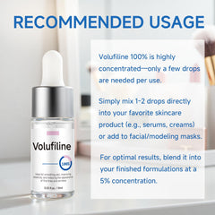 GUDE GUDE Volufiline Under Eye Serum applicator for gentle eye contour care