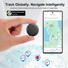 Gudluky Android Tracker Tag on backpack helps prevent misplacement during travel.