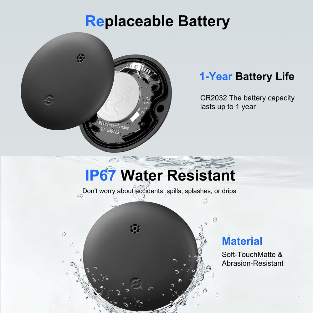 Gudluky IP67 waterproof tracker for rain and rugged outdoor use.
