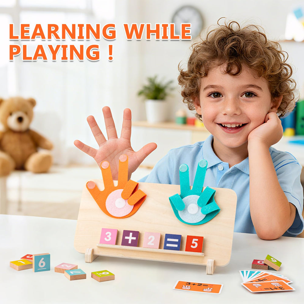 GUEETIC counting and subtraction practice blocks build math confidence.