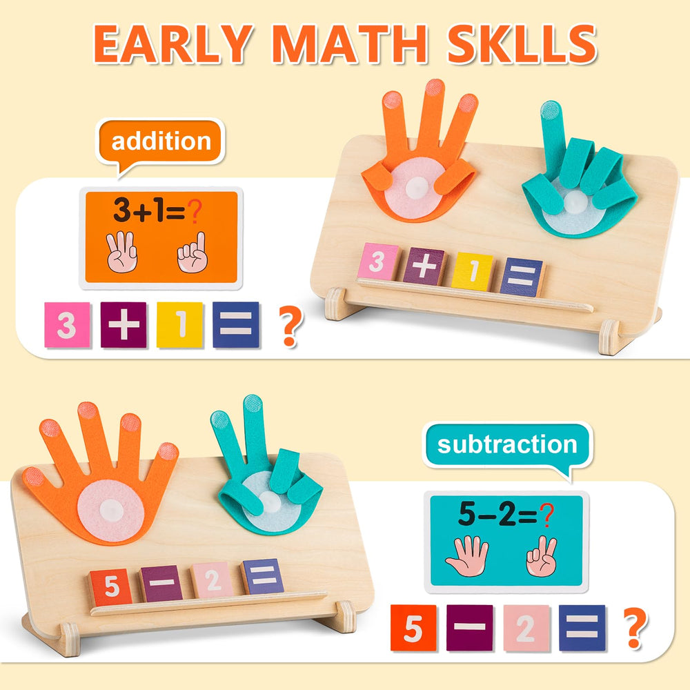 GUEETIC flash cards show numbers to practice quick counting.