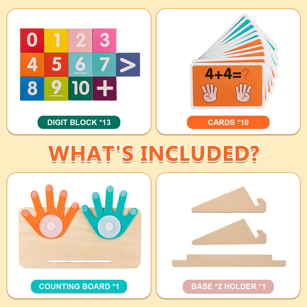 GUEETIC Montessori counting activity encourages early math exploration.