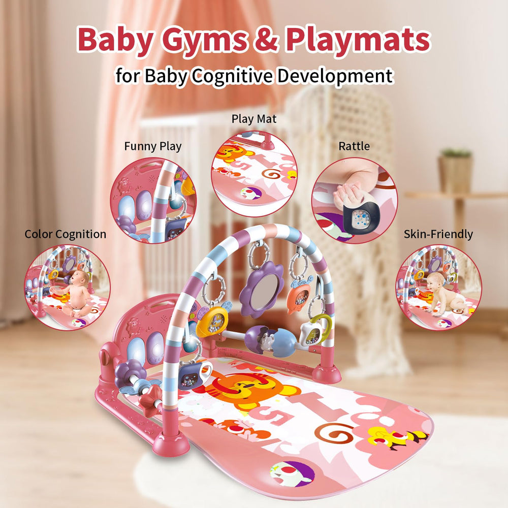 GUGUKUKU teapot rattle engages baby's hearing during playtime.