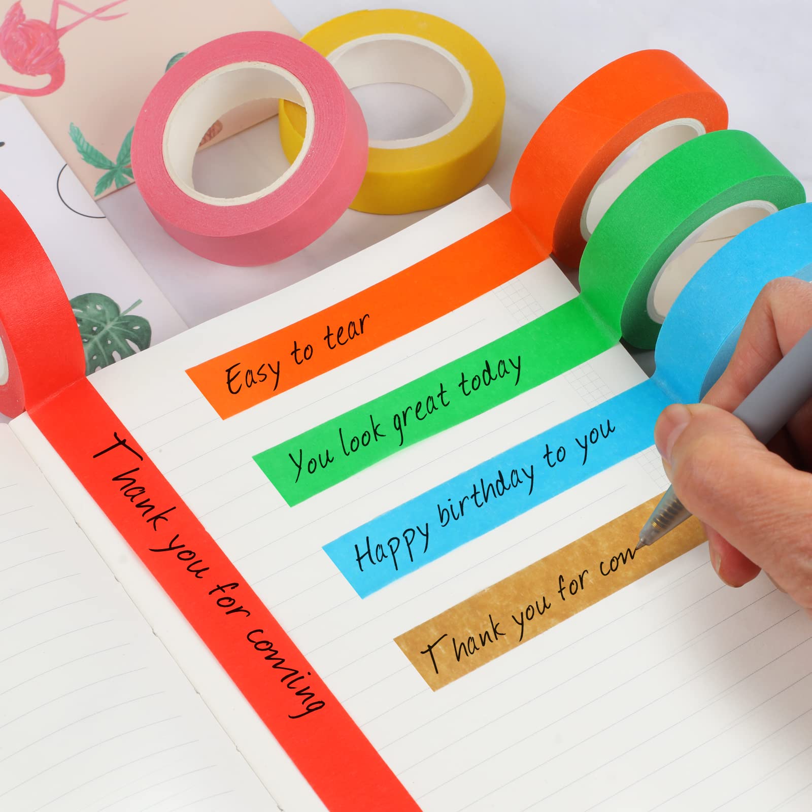 Guirnd gift-wrapping with colors showcases festive flair and easy sealing.