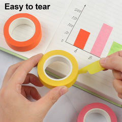 Guirnd textured paper tape closeup demonstrates quality and tearable convenience.