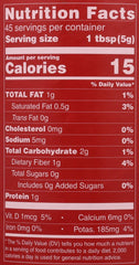 Guittard unsweetened cocoa powder 8oz with a measuring spoon for versatile desserts.