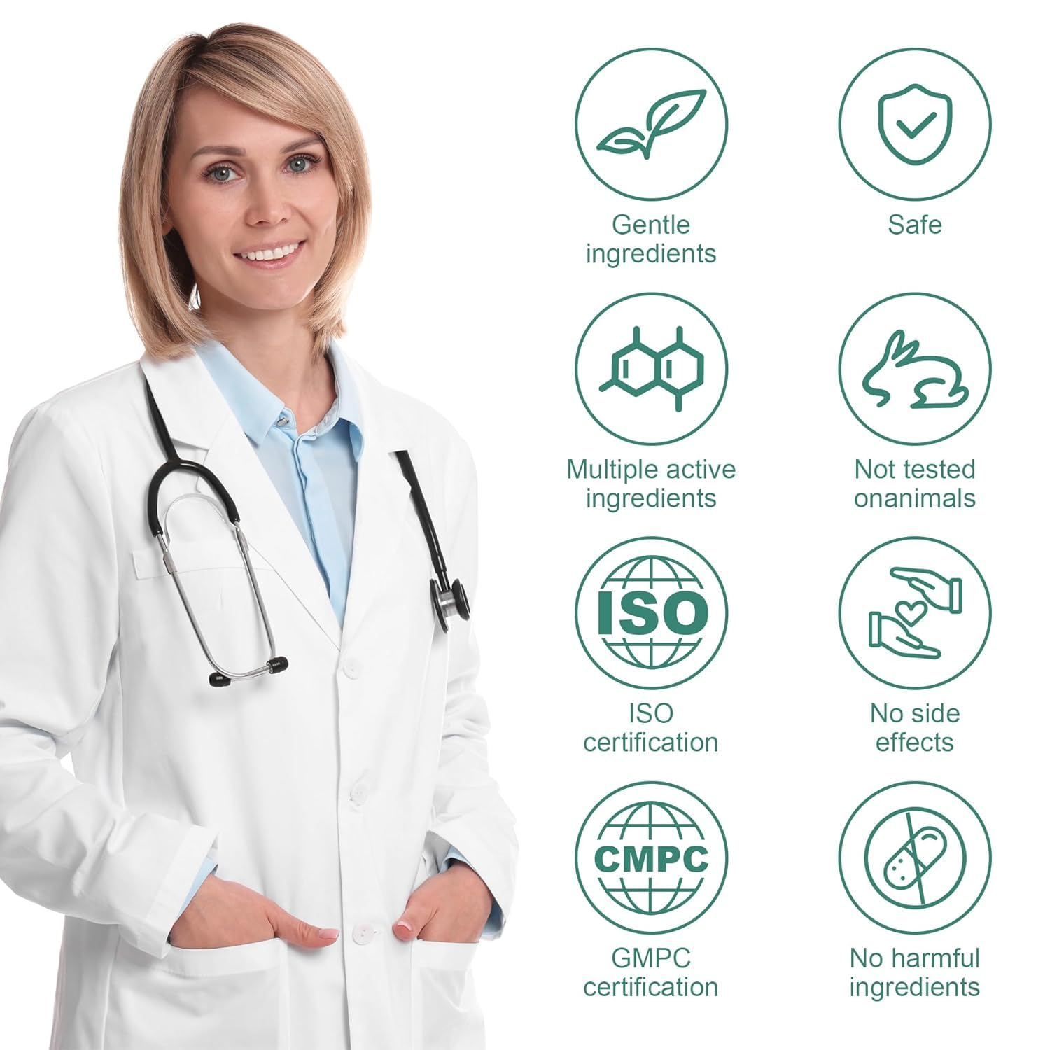 Gukei ingredients illustration highlighting formulation