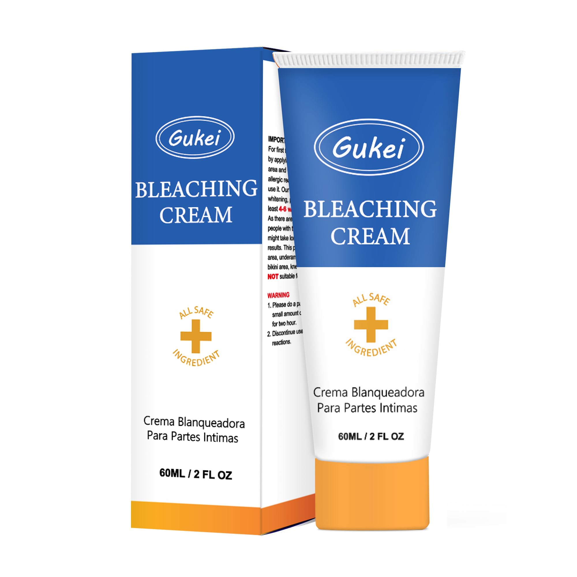 Gukei cream spread on skin showing even coverage