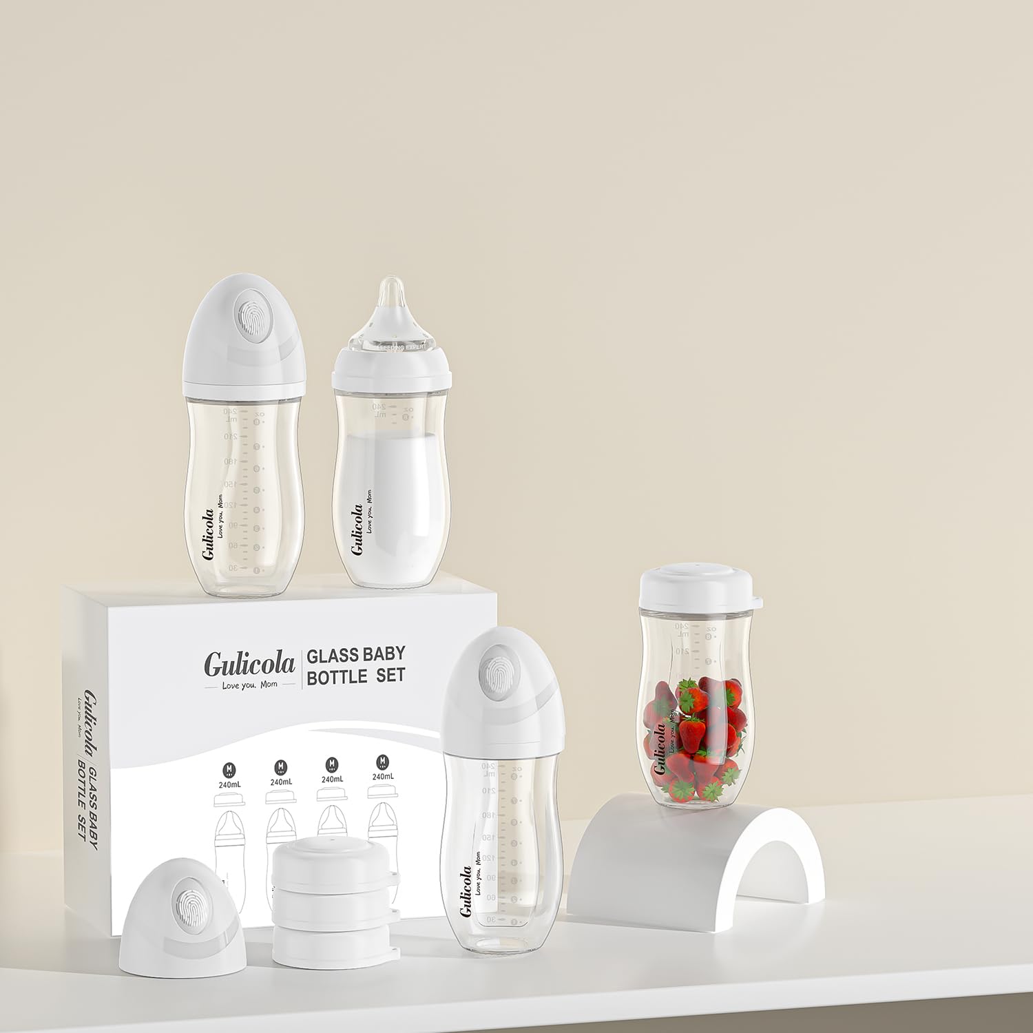 Gulicola bottles are easy to sterilize at home.
