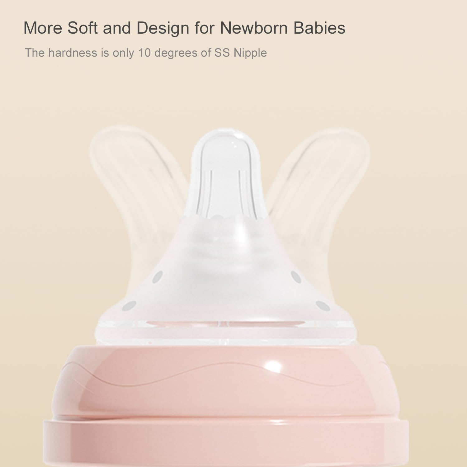 Gulicola wide-neck bottle designed for easy cleaning and reassembly.