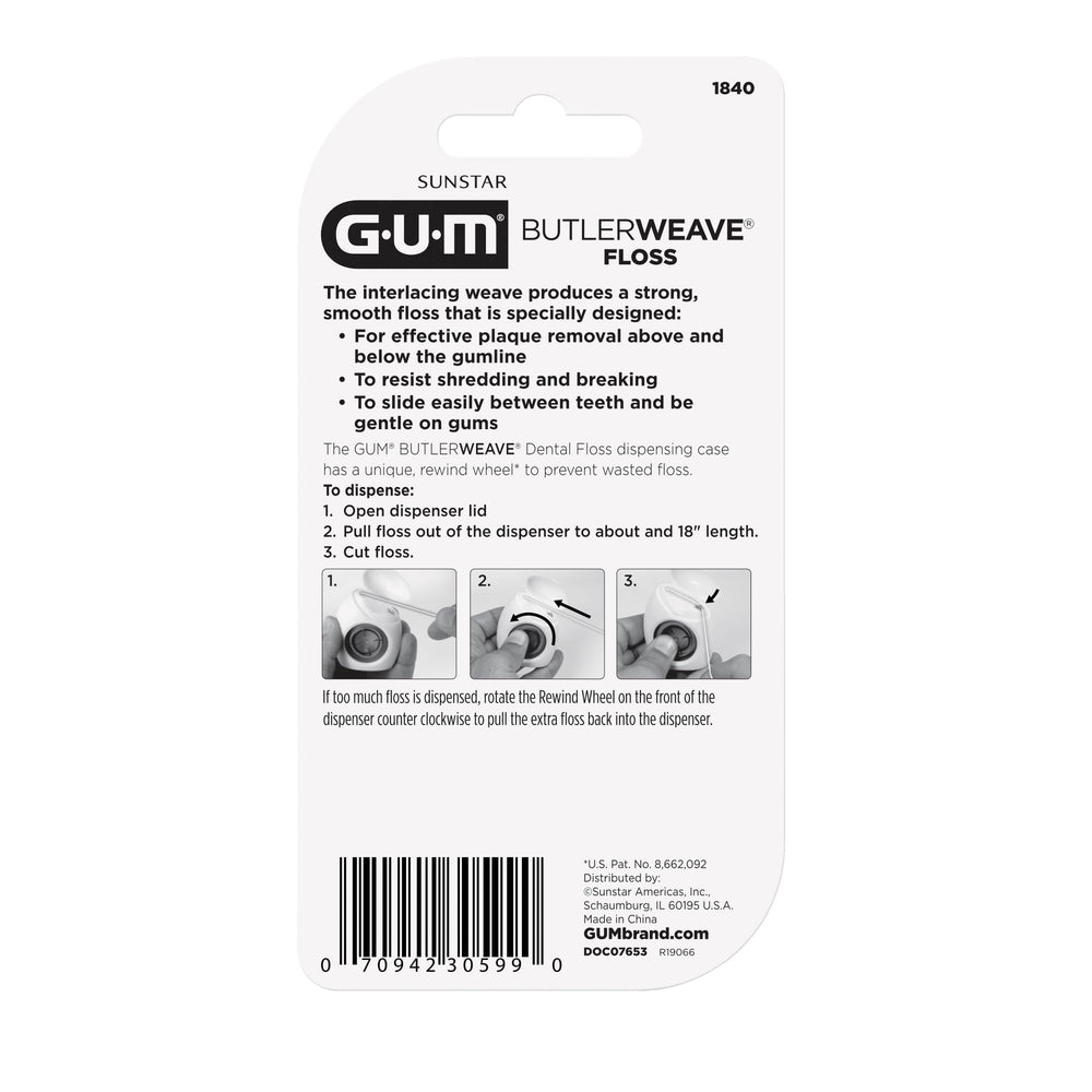 GUM ButlerWeave 3-pack packaging emphasizes value and supply