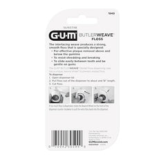 GUM ButlerWeave floss dispenser view highlighting convenient packaging