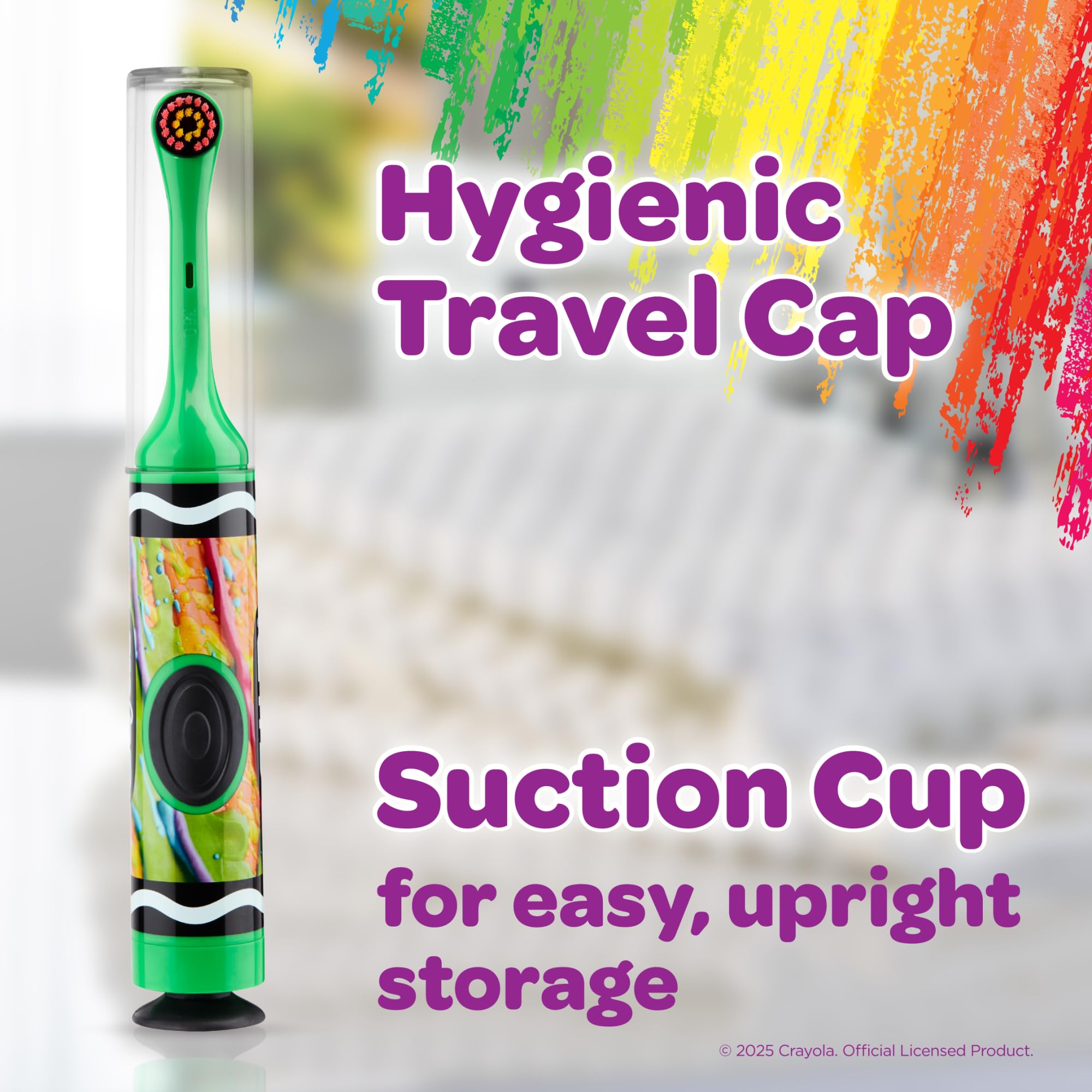 GUM Crayola Drip Art kids battery powered action