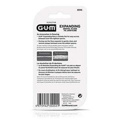 GUM Expanding Floss expands during use to clean more surface area