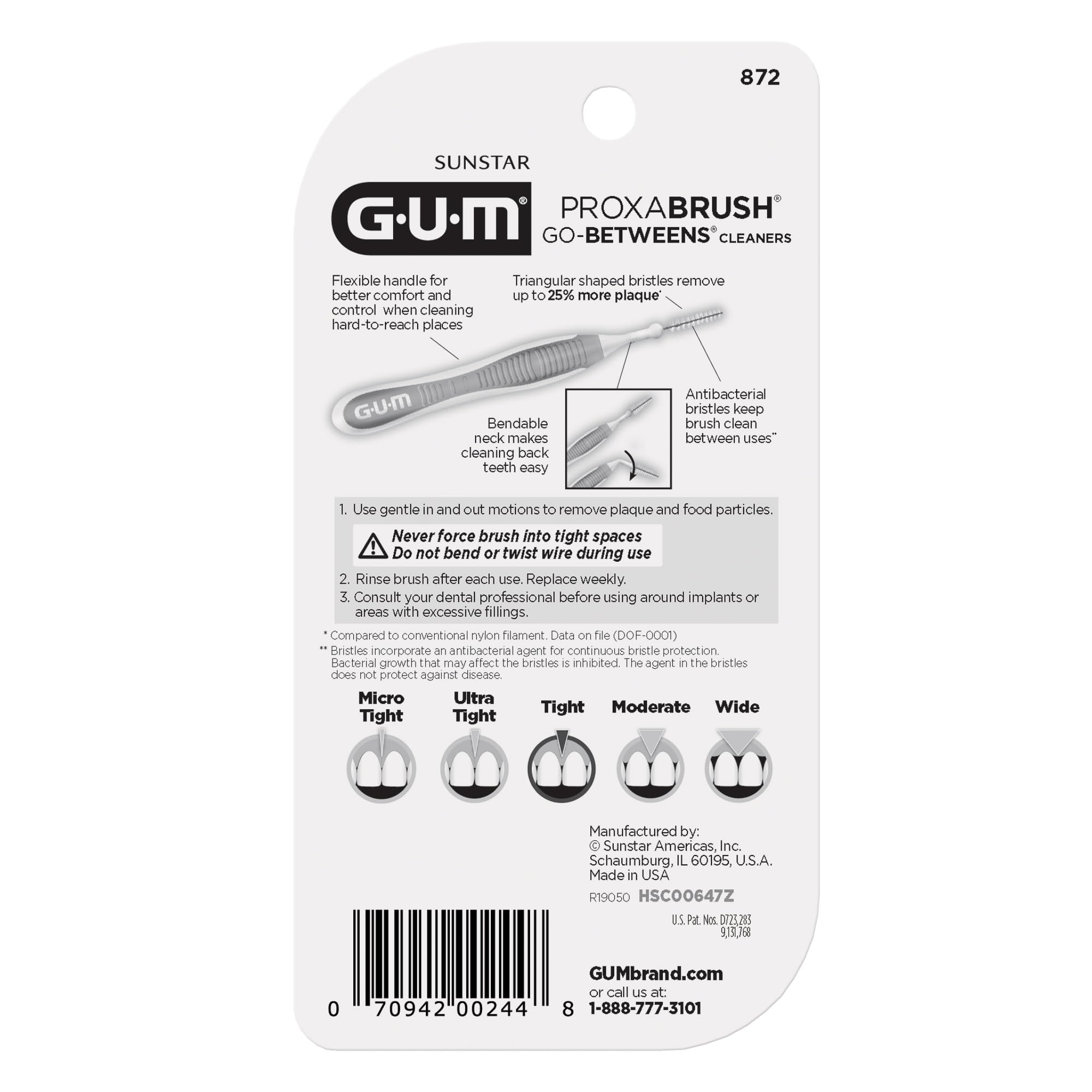 Braces and appliances-friendly design cleans without scratching.