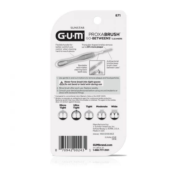 Nylon-coated wire protects braces while cleaning