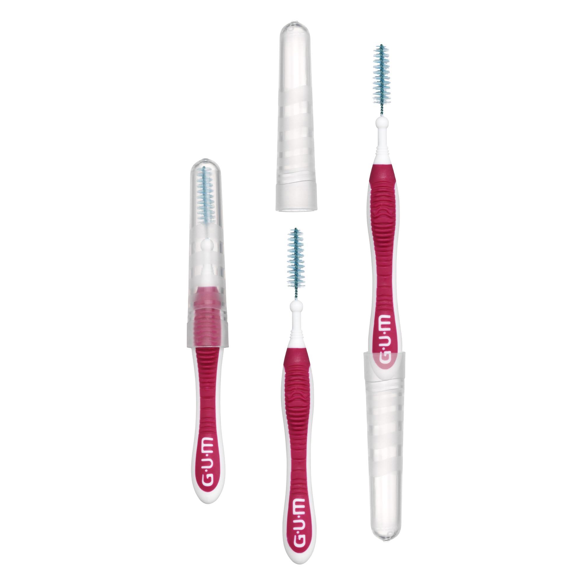 GUM Proxabrush Go-Betweens compatible with moderately spaced teeth