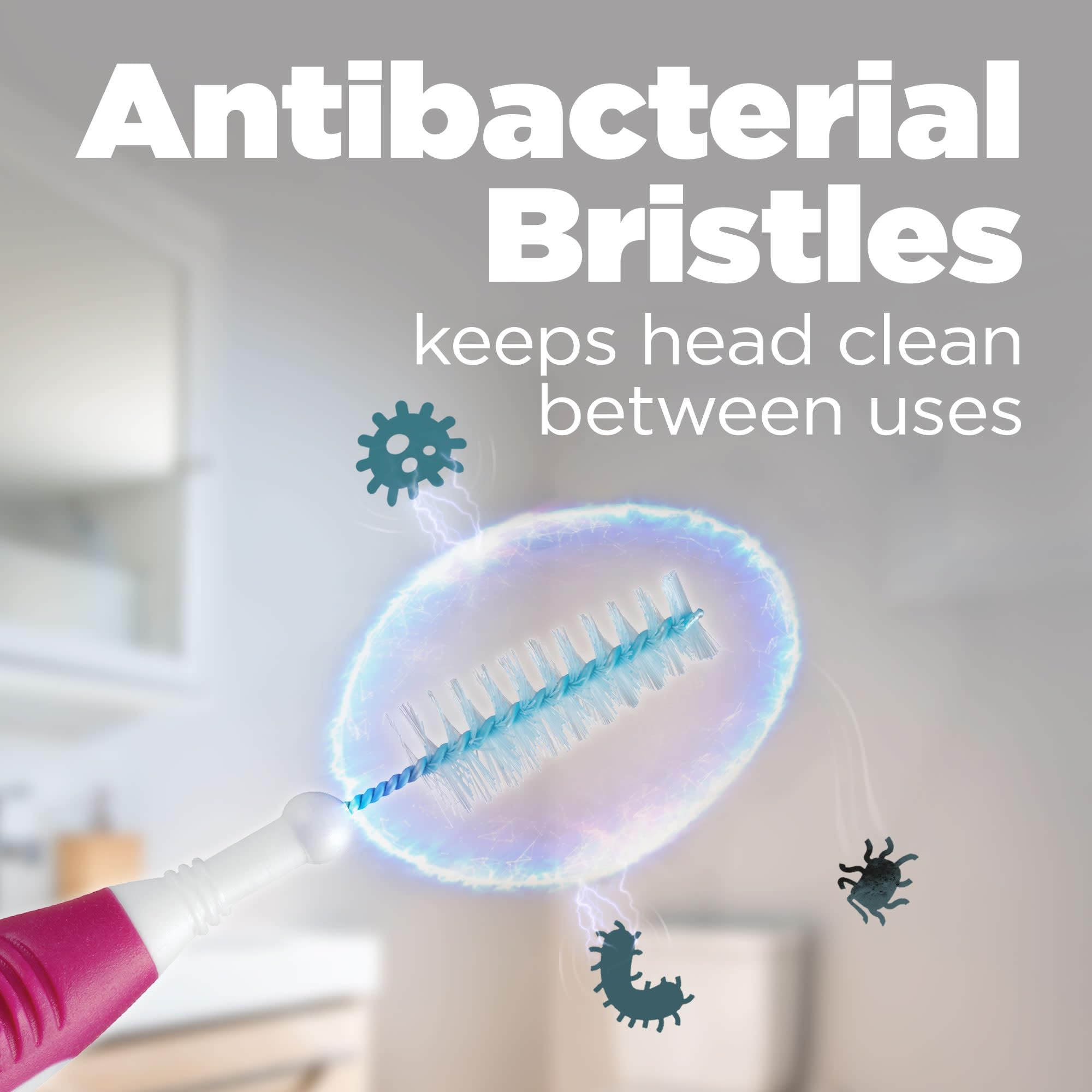 GUM Proxabrush Go-Betweens between-teeth cleaners reach hard-to-clean areas