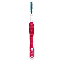 GUM Proxabrush Go-Betweens nylon-coated wire cleans around braces.