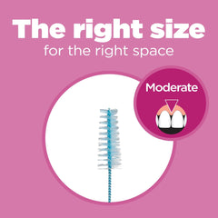 GUM Proxabrush Go-Betweens refills soft bristles for gentle between-teeth cleaning.