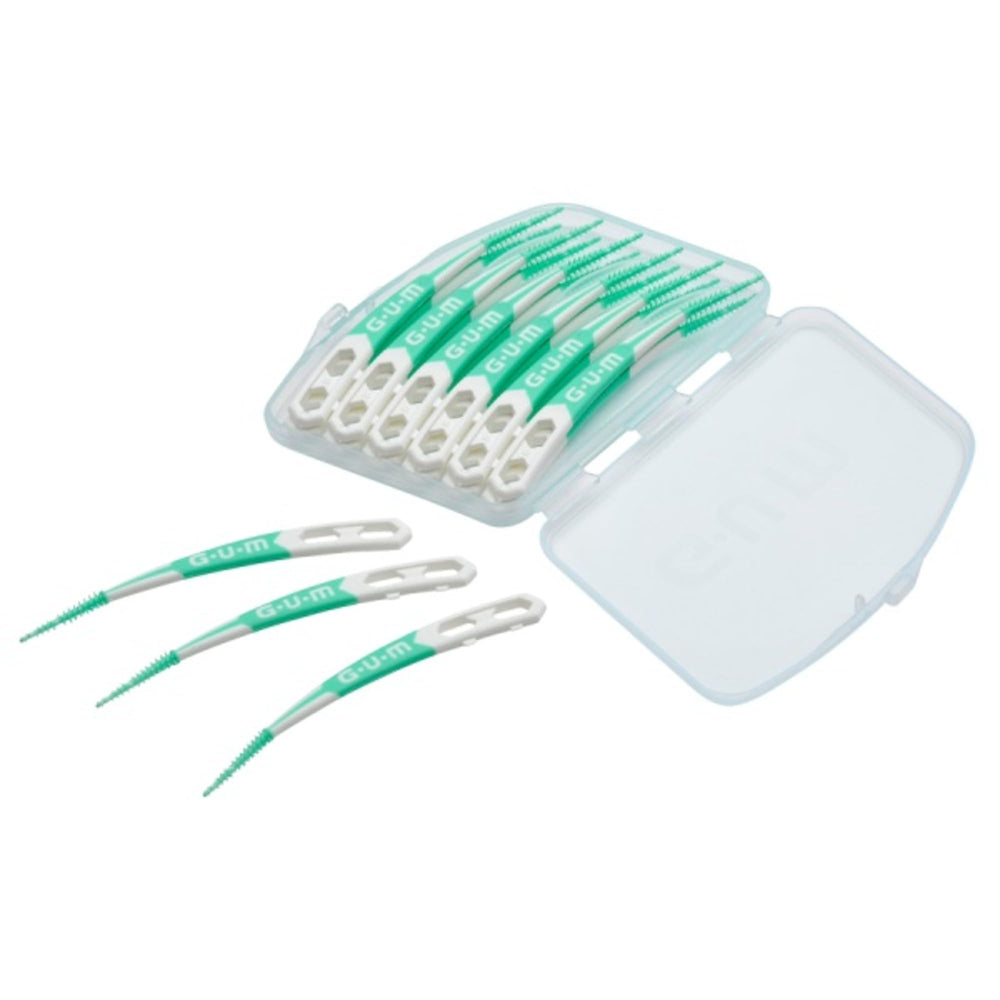 GUM Soft-Picks Advanced safe for sensitive gums.