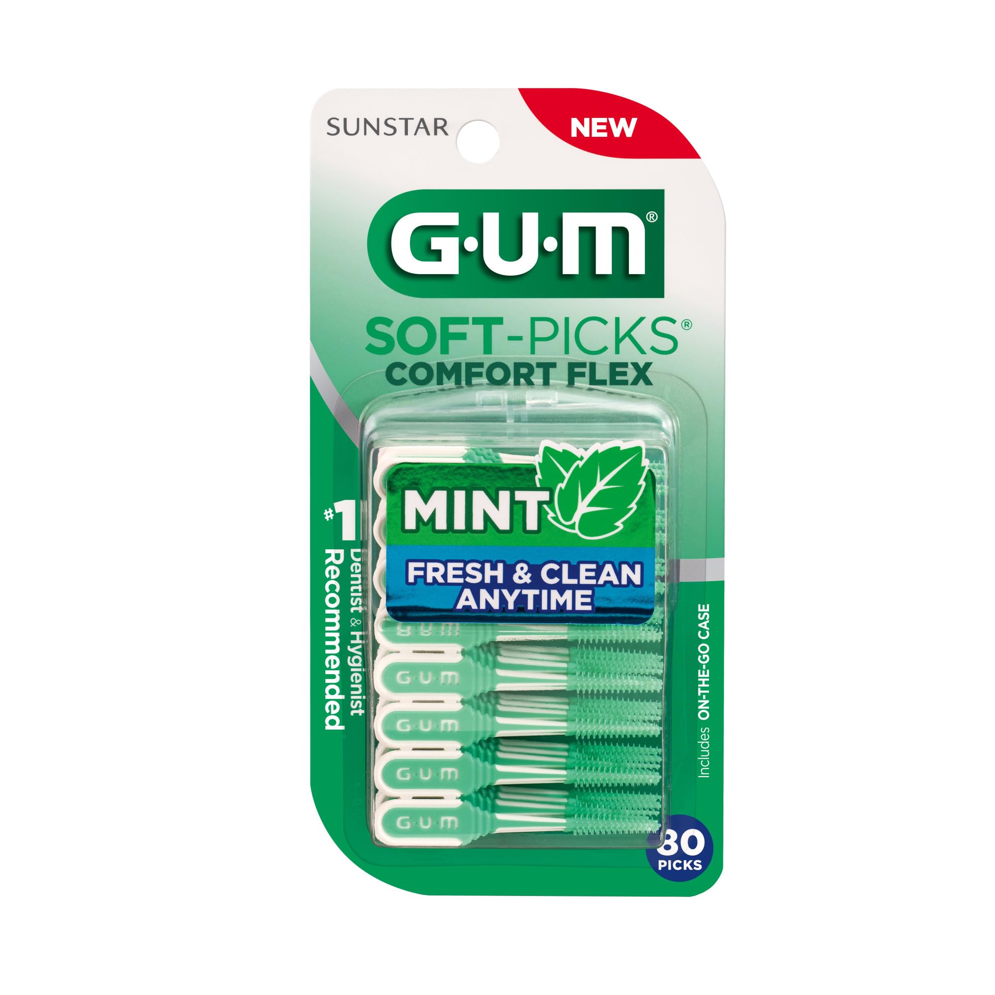 Dentist-recommended Comfort Flex line for safe plaque removal.