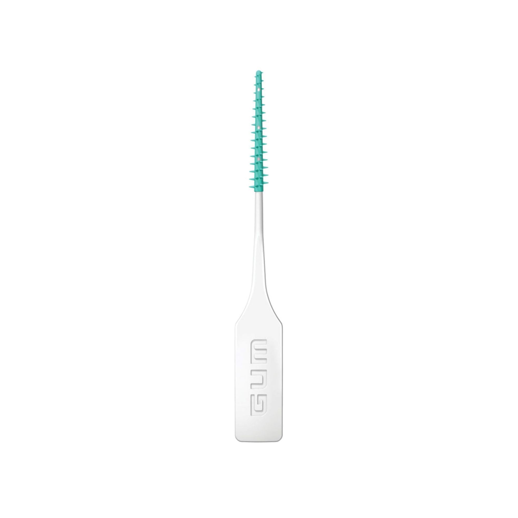 GUM Soft Picks Original soft bristles soothe gums while cleaning.