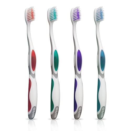 GUM Summit+ compact head design for easier reach in tight spaces.