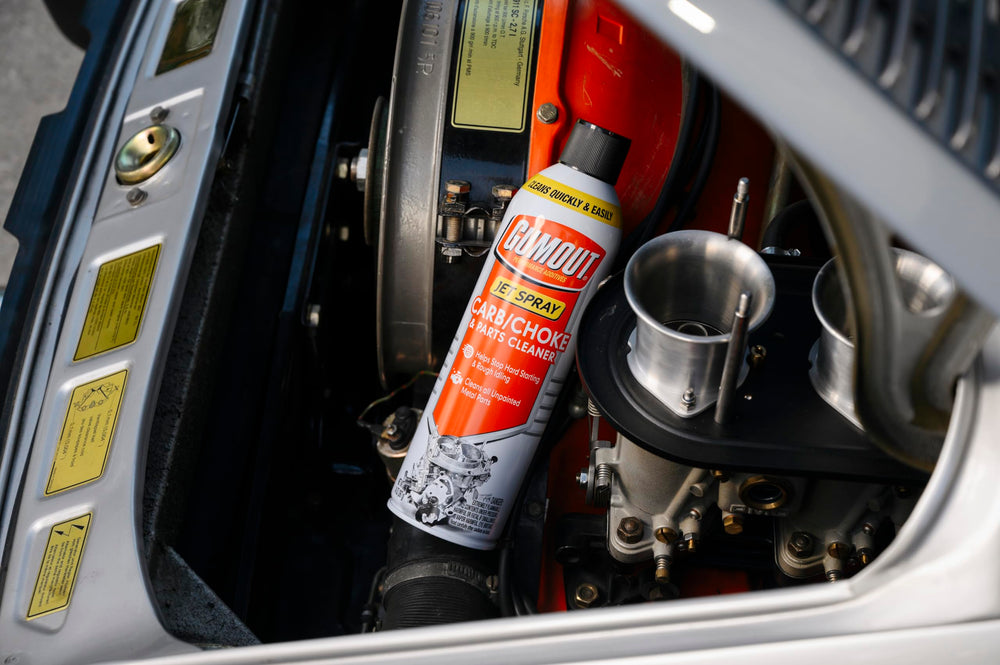 Gumout VOC-compliant formula supports safer car maintenance.