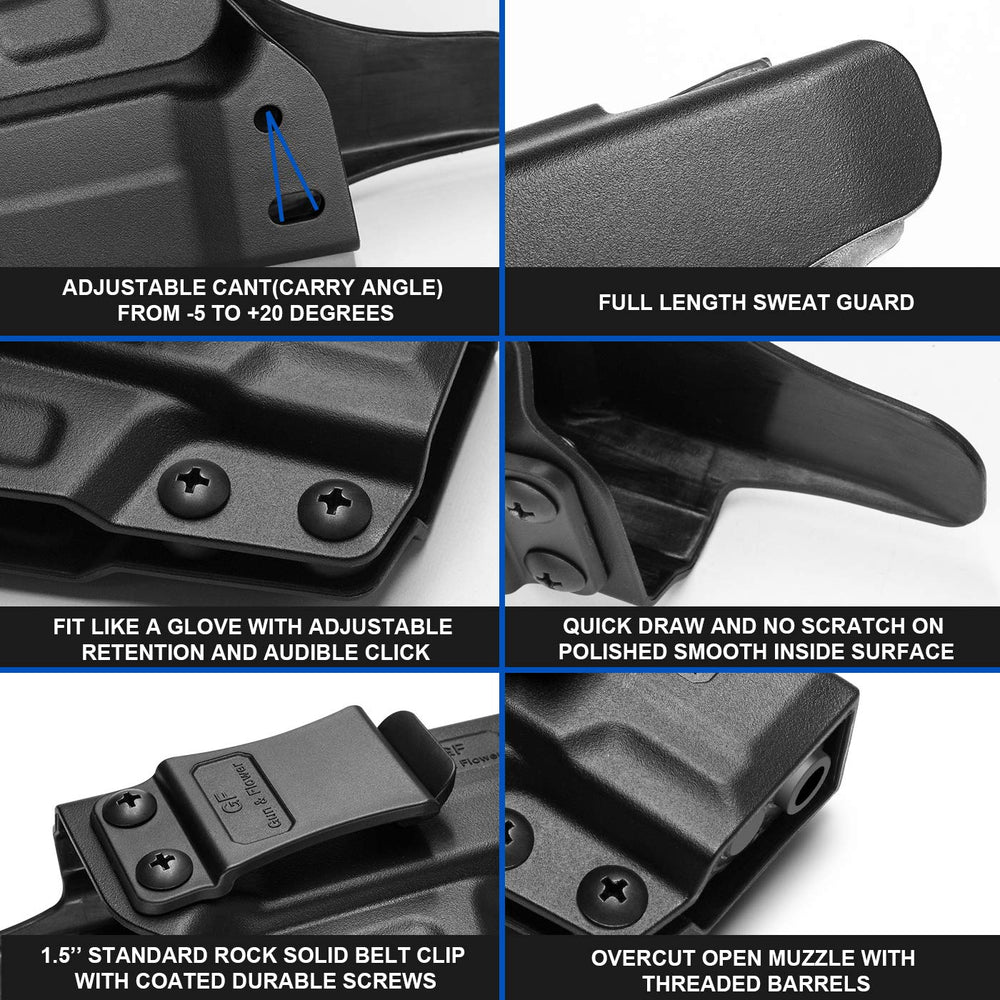 GUN AND FLOWER Taurus G2C holster compatible with Taurus models including G2C and PT111.