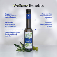 Gundry MD First Cold Press Olive Oil in glass jar for drizzling.