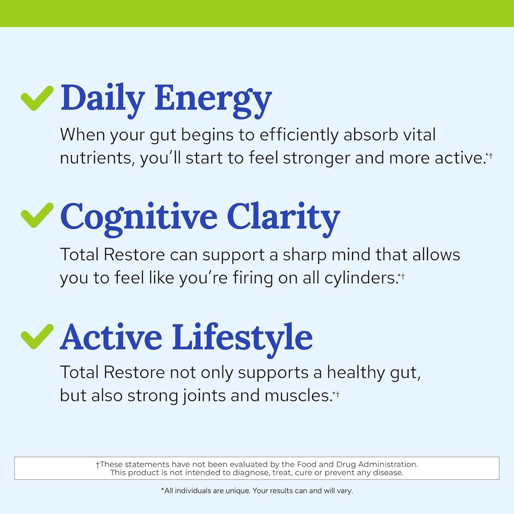 Gundry MD Total Restore capsules image suggesting immune support.