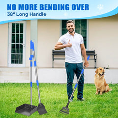 GUOOUG pooper scooper non-stick coating reduces sticking and odors