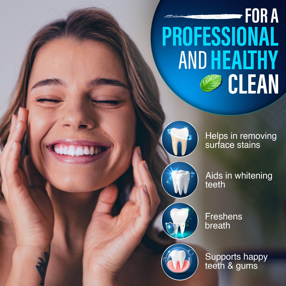 GuruNanda alcohol-free fluoride-free formula label for gentle care