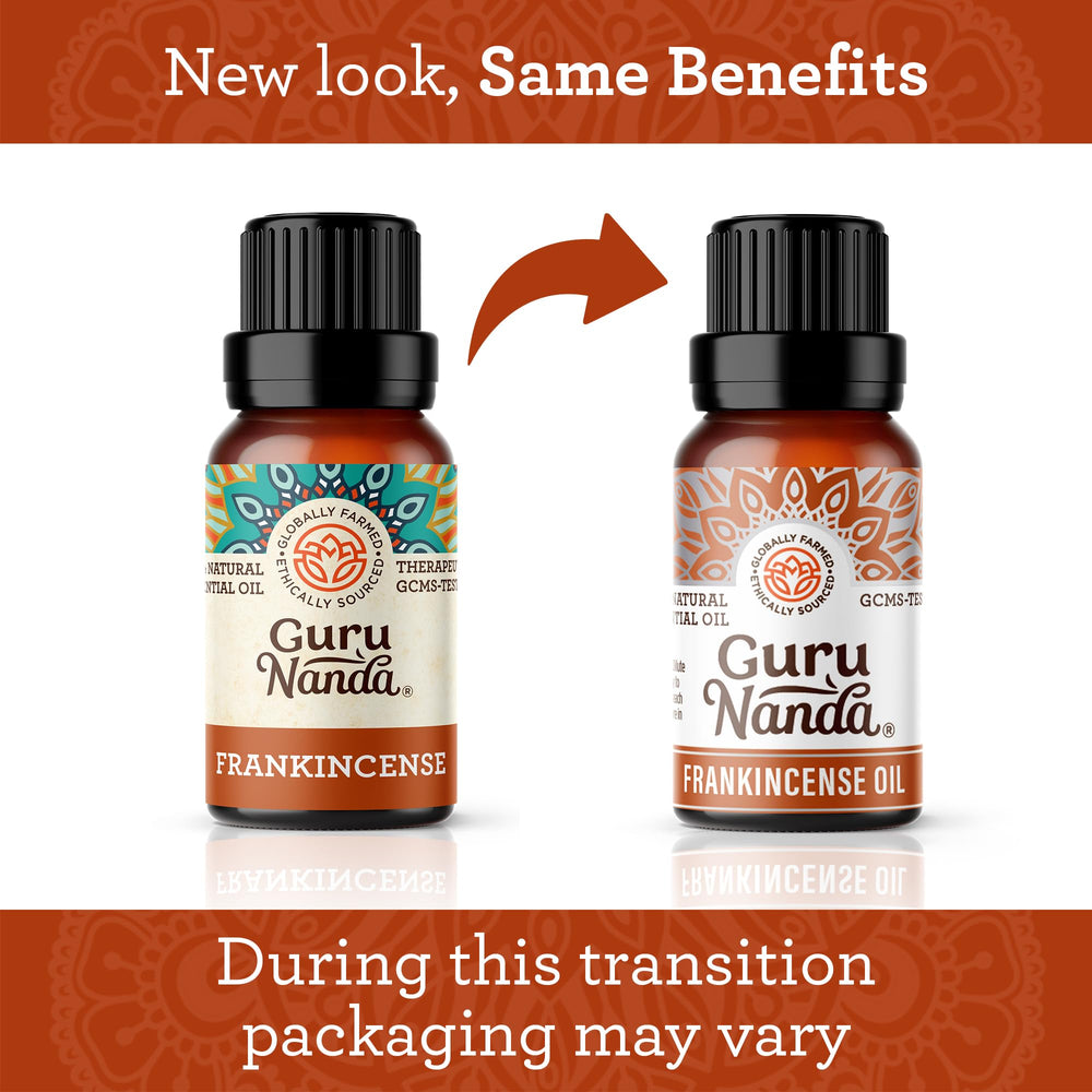 GuruNanda amber glass bottle preserves purity and extends shelf life