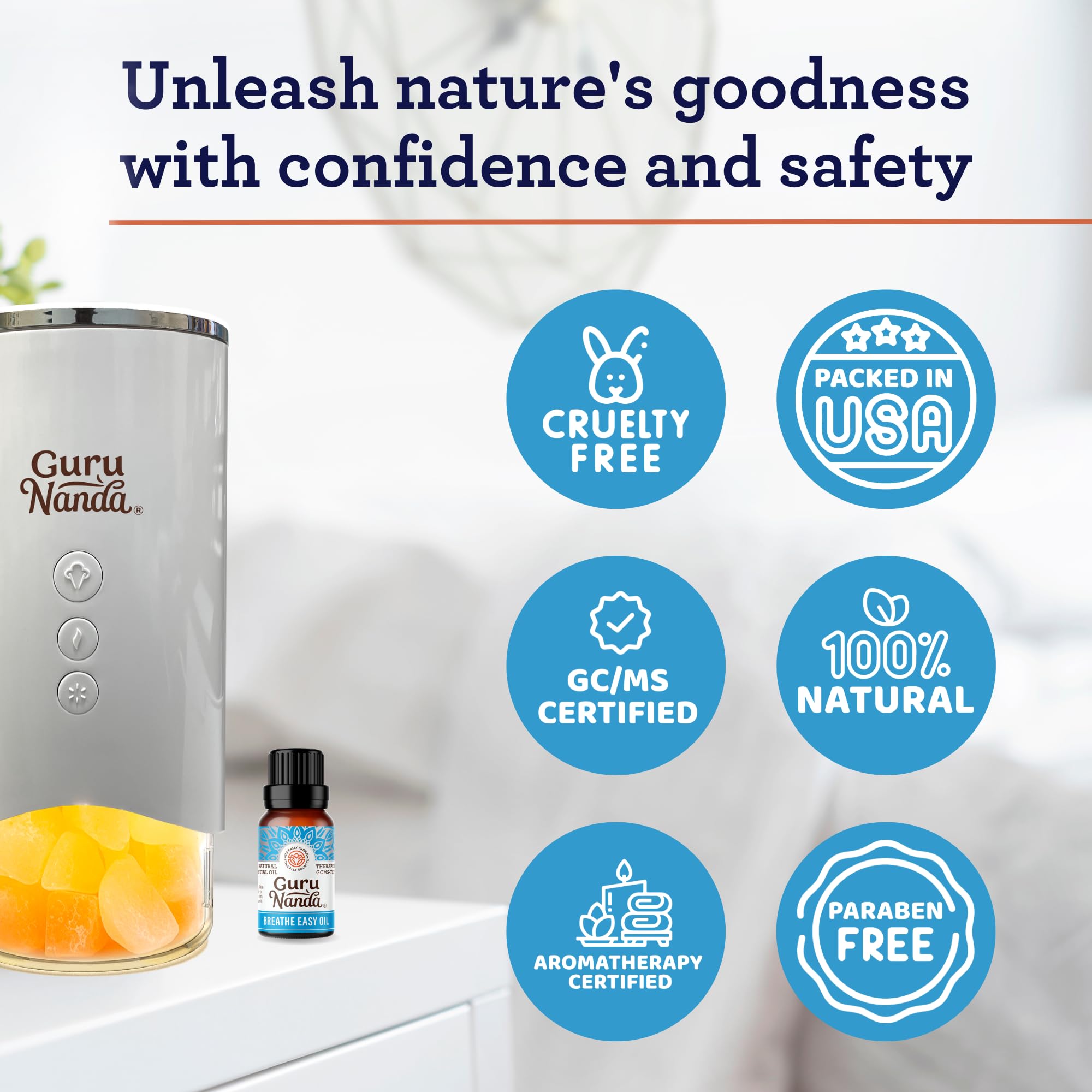 GuruNanda Breathe Easy gift pack ideal for thoughtful wellness gifts.