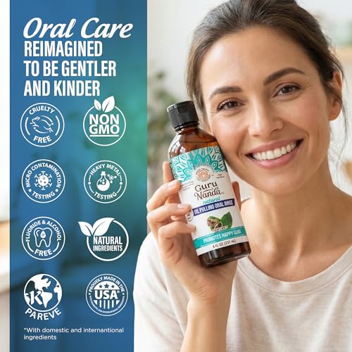 Cardamom oil adds warmth to the CocoMint oil pulling experience.