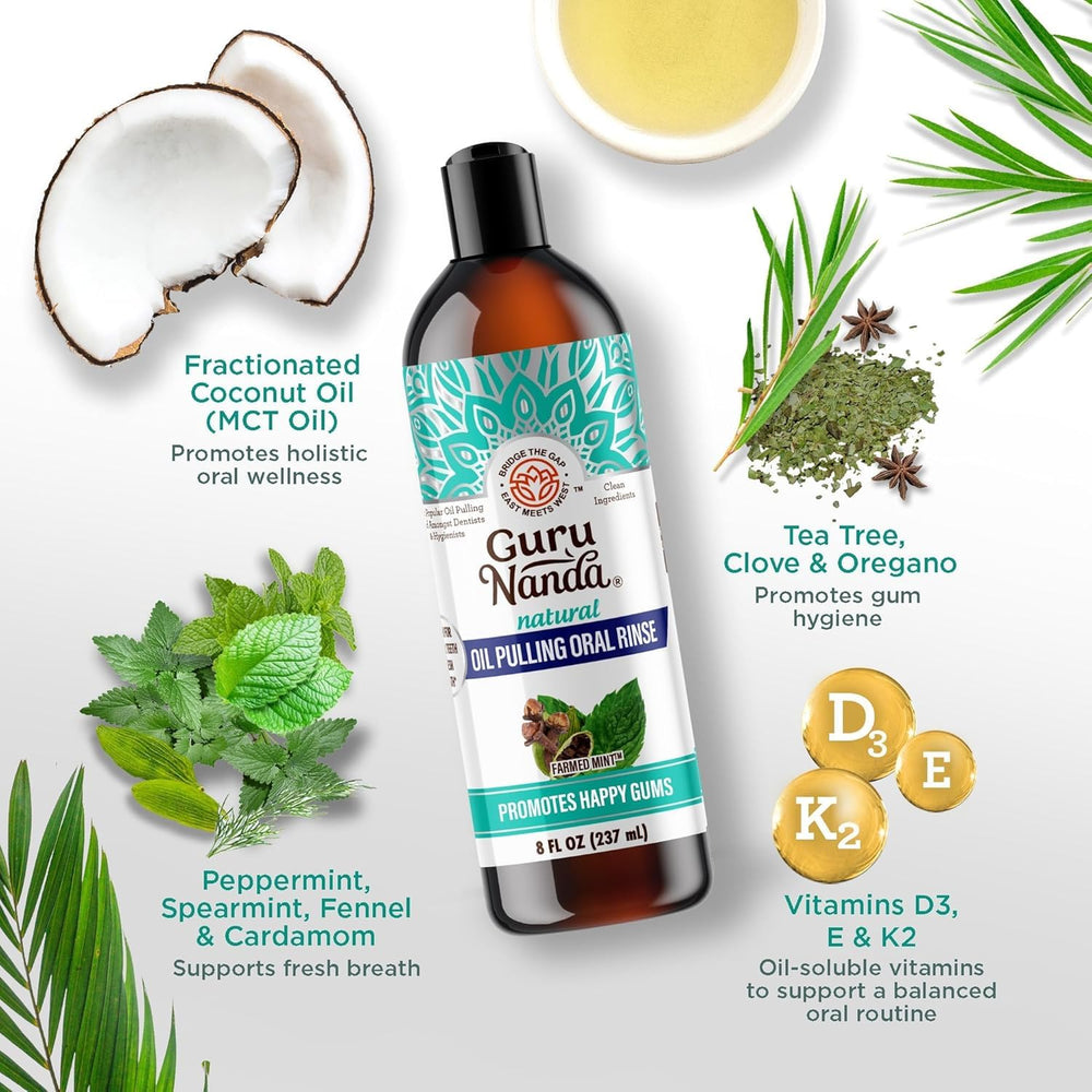 Oregano oil in CocoMint provides herbal richness to the routine.