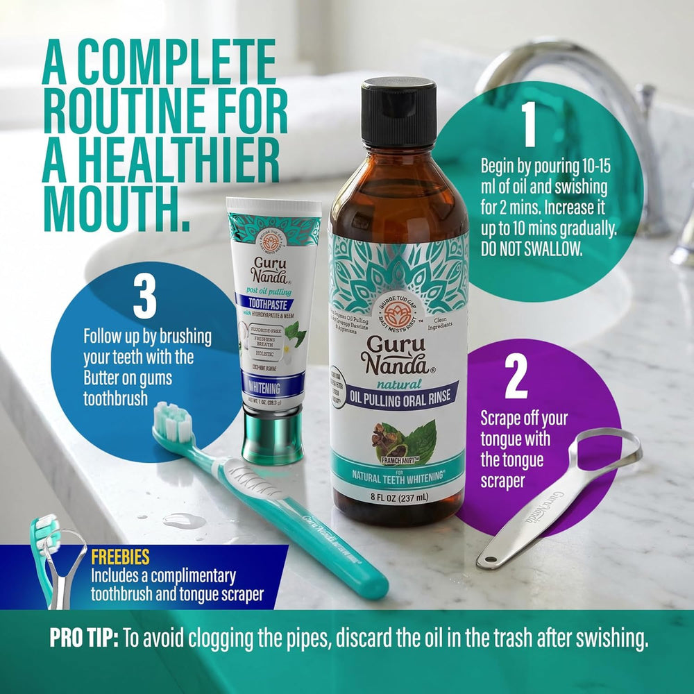 Spearmint oil offers long-lasting coolness after swishing.